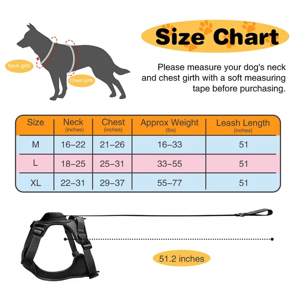 Dog Harness and Retractable Leash Set All-in-One - Image 6